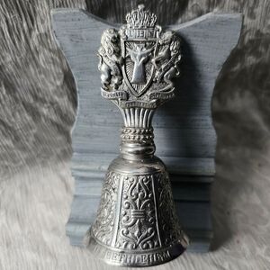 Vintage Trinity Broadcast Network Silver Bethlehem Bell Spain Metal